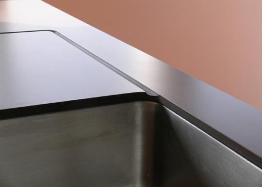 k&uuml;che mdf lackiert, abdeckung vollkern kompaktplatte, naturfaser, superform wetzikon, k&uuml;che wetzikon