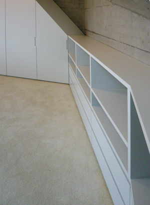 superform wetzikon, schreinerei wetzikon, innenausbau superform, schrank eingepasst, schrankfront lackiert, daniel hotz, michael sax, m&ouml;bel, raum und m&ouml;bel, einbau dachgeschoss, schrank dachgeschoss, schrank dachschr&auml;ge, schreinerei superform, wetzikon schreinerei